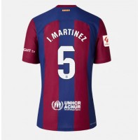 Fotballdrakt Dame Barcelona Inigo Martinez #5 Hjemmedrakt 2023-24 Kortermet